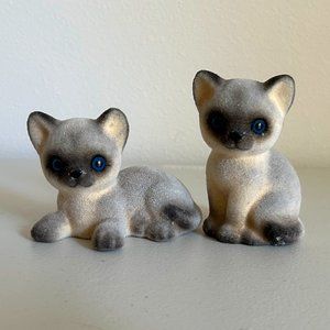 Josef Originals Japan Siamese Cat Figurines